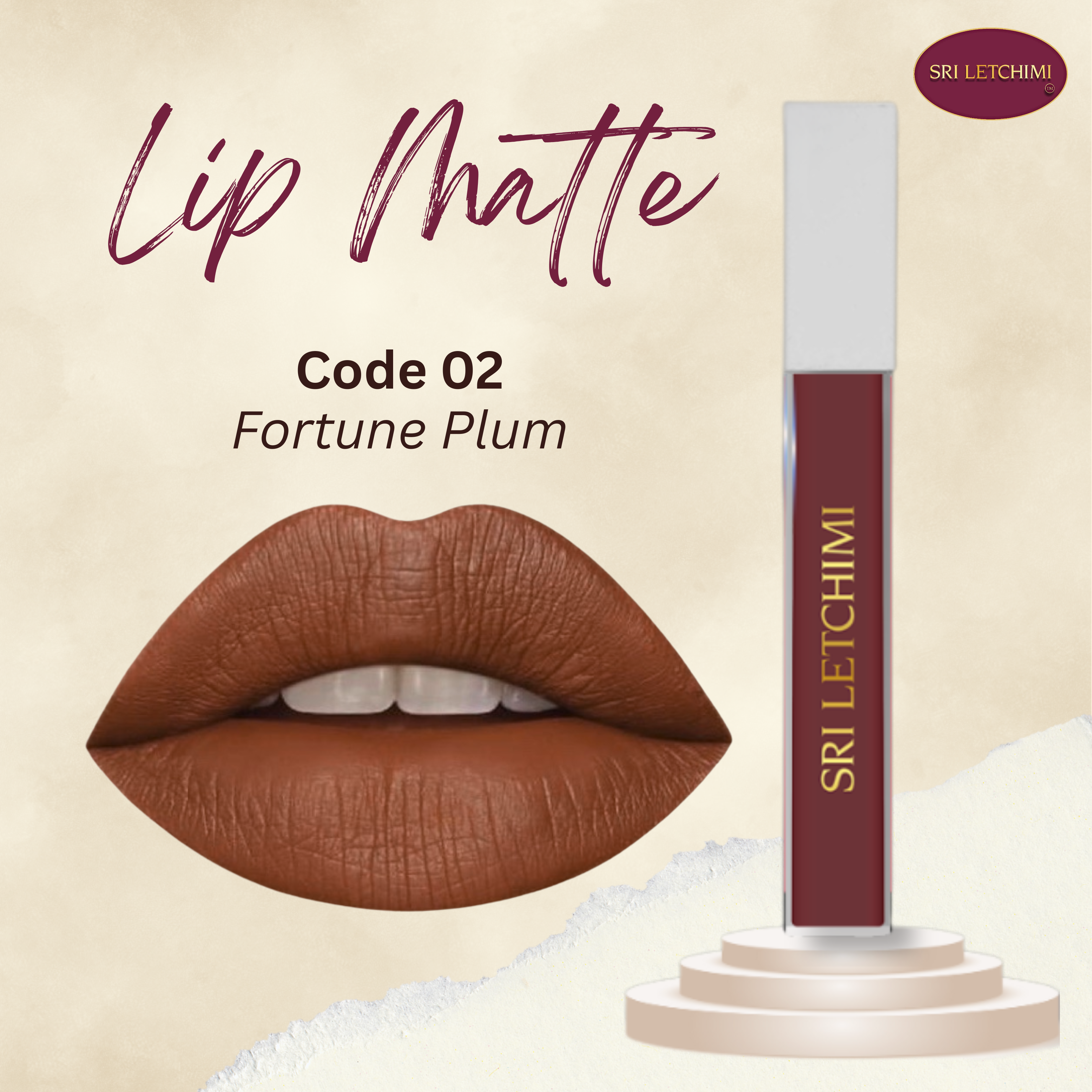 Lip Matte Code 02 Fortune Plum