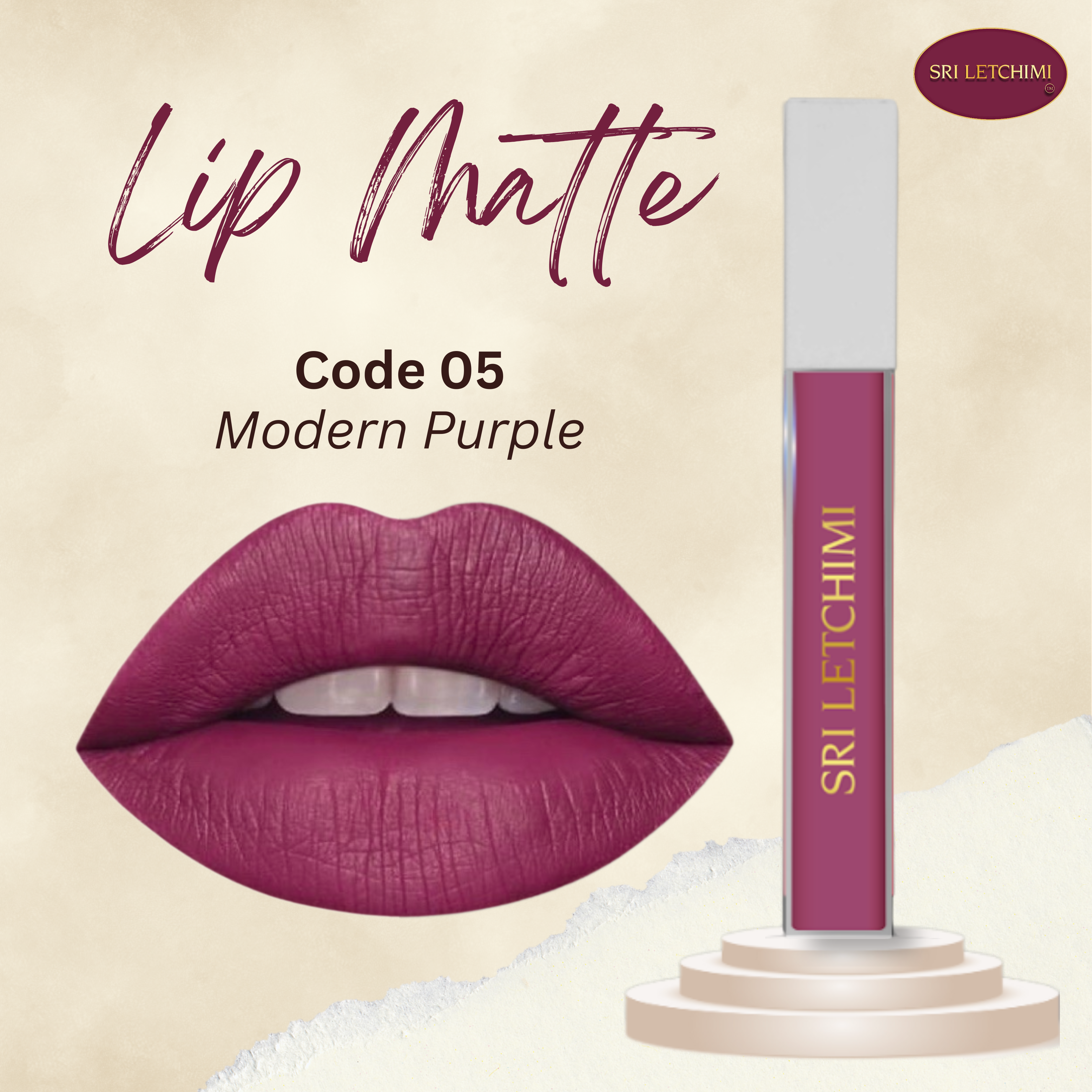 Lip Matte Code 05 Modern Purple