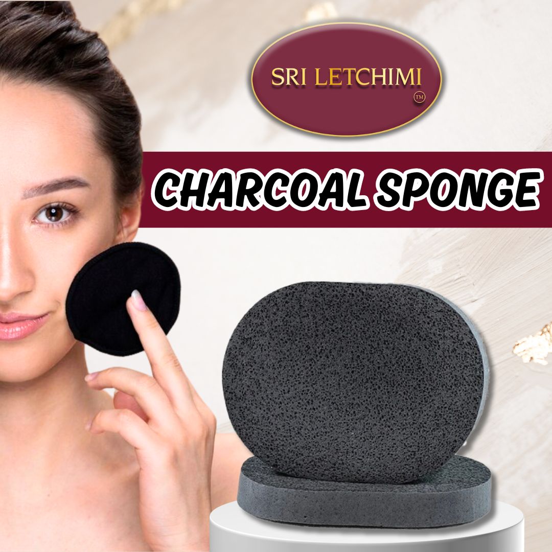Charcoal Sponge | Golden Shine HQ