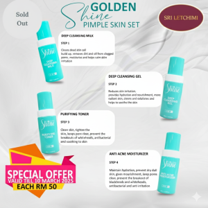 Pimple Skin Set | Sri Letchimi | Golden Shine HQ