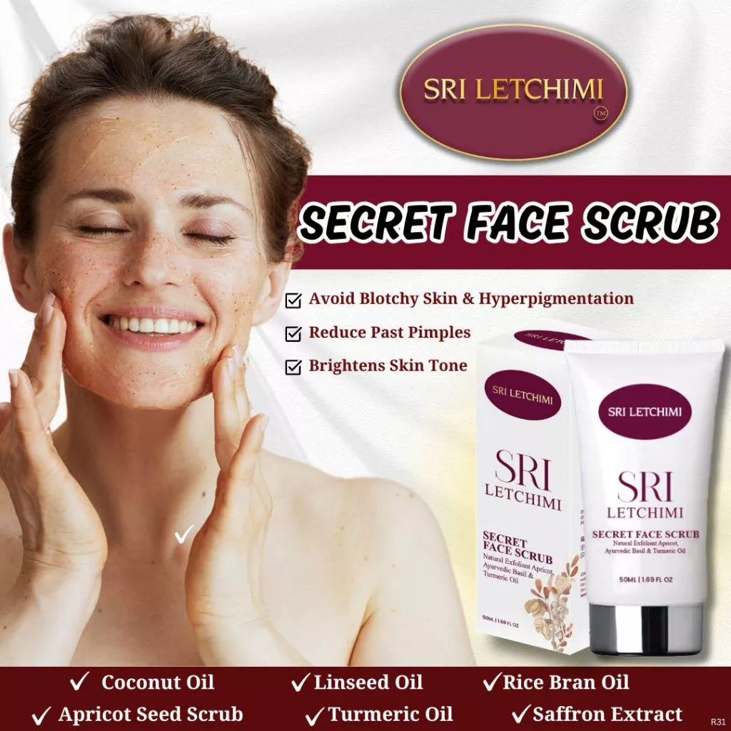 Secret Face Scrub | Golden Shine HQ