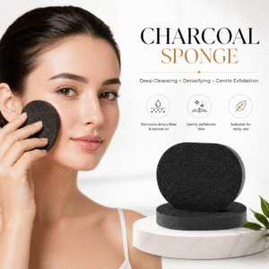 Charcoal Sponge | Golden Shine HQ